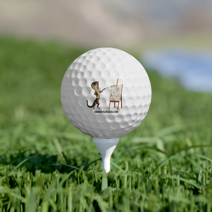 SnakeDog 2.0 Golf Balls, 6pcs