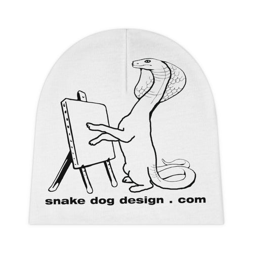 Snake Dog Baby Beanie (AOP)