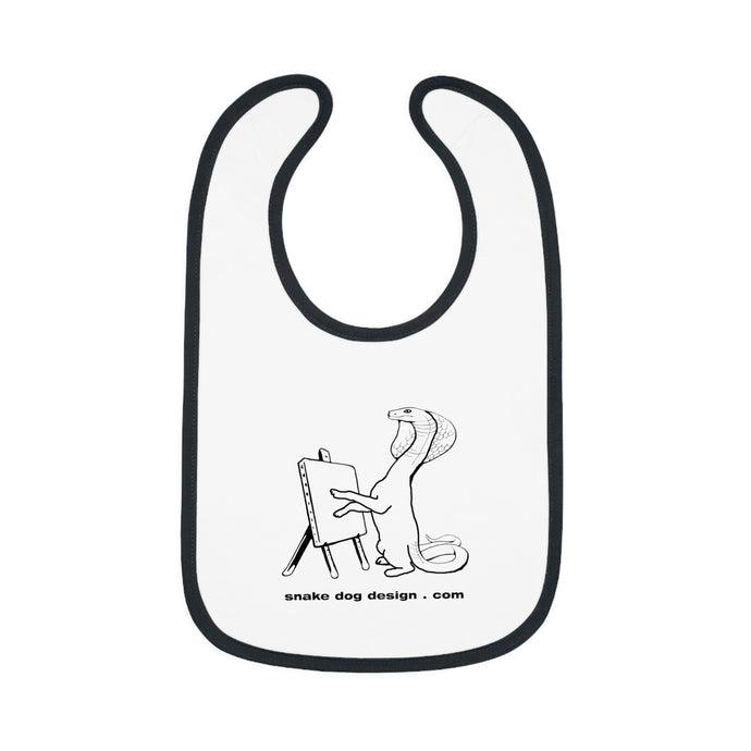 Snake Dog Baby Bib